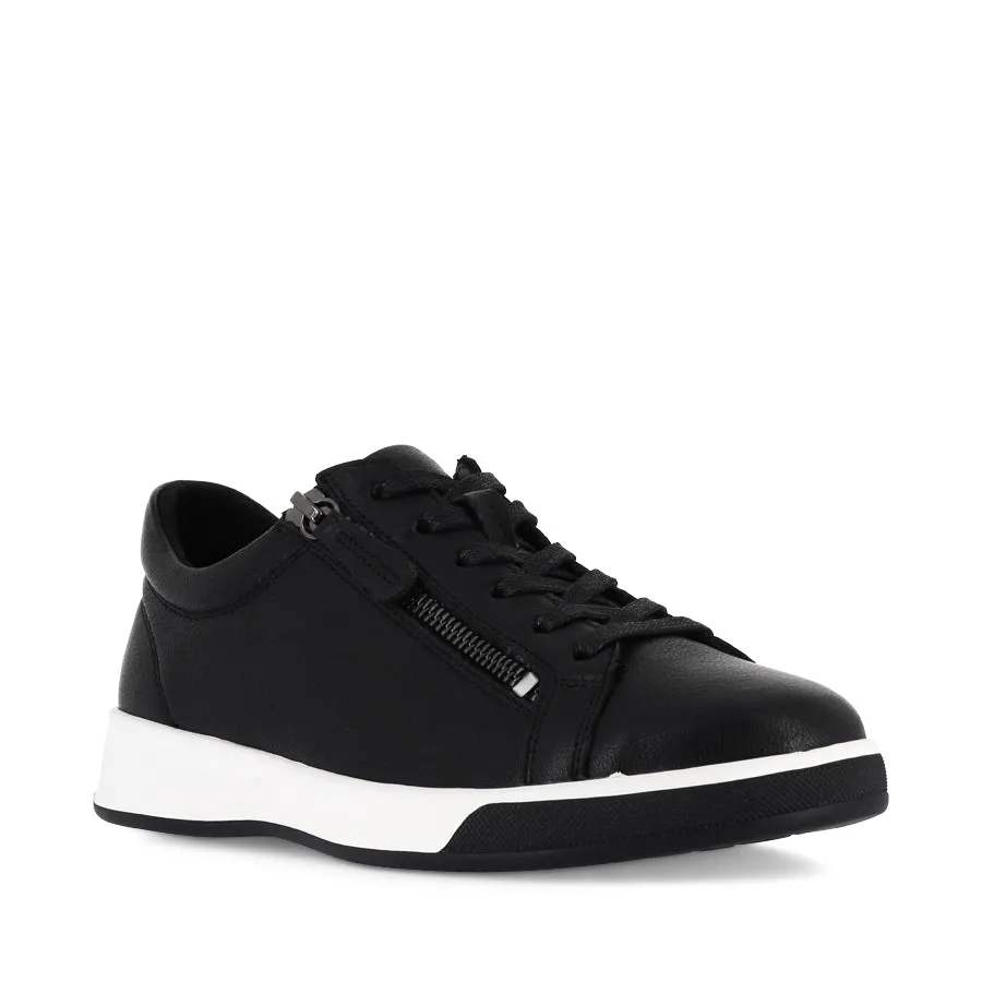 Durable Build High Rebound Sole AITO XF - BLACK LEATHER