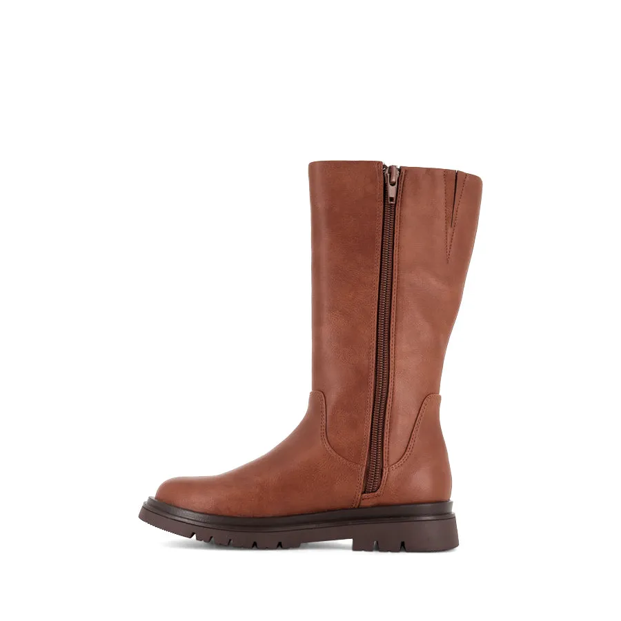 synthetic leather Adjustable Strap BAZAAR - TAN
