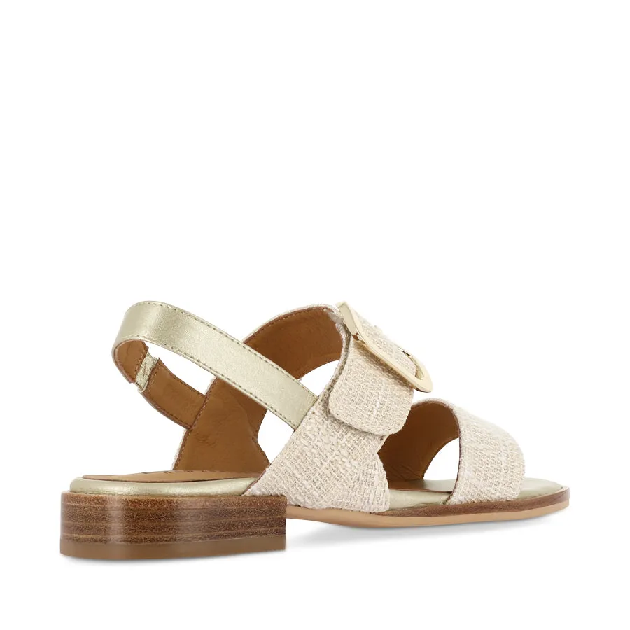 Removable Footbed SMITTEN - NATURAL JUTE MULTI