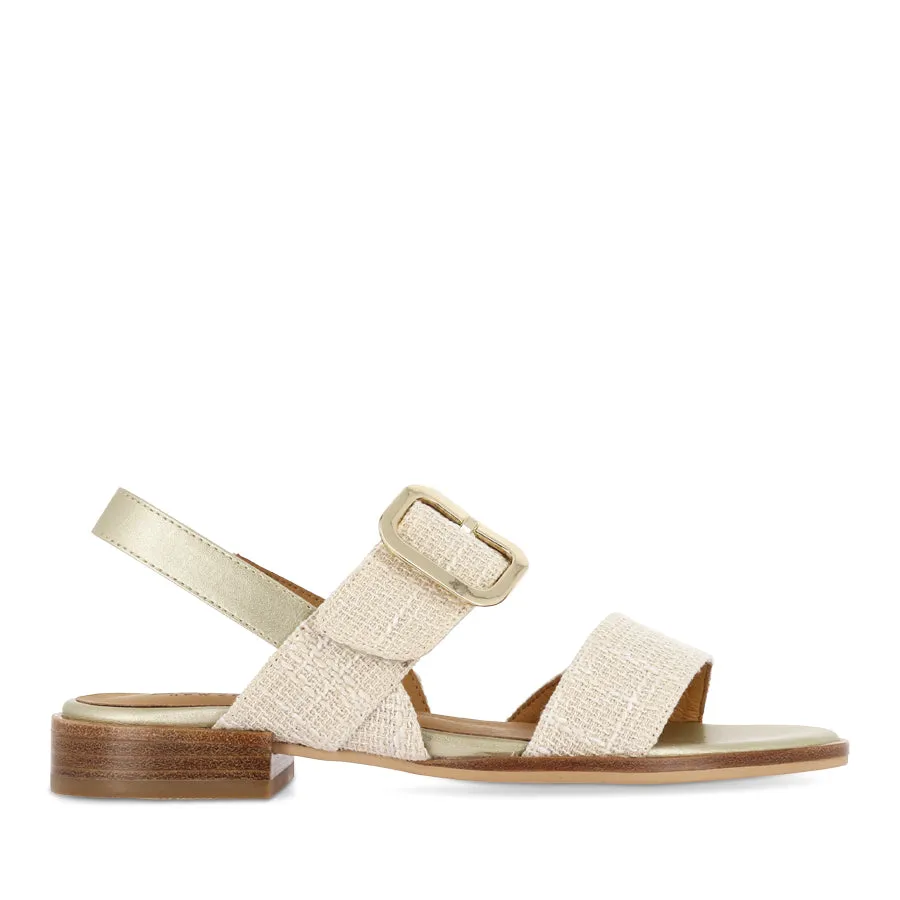 SMITTEN - NATURAL JUTE MULTI Relaxed sandals Weave Style