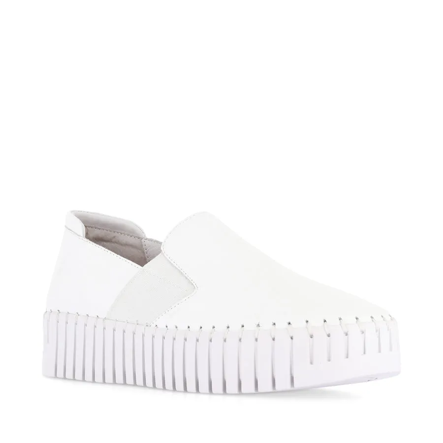 Strike Step Effortless Motion BECCA - WHITE LEATHER