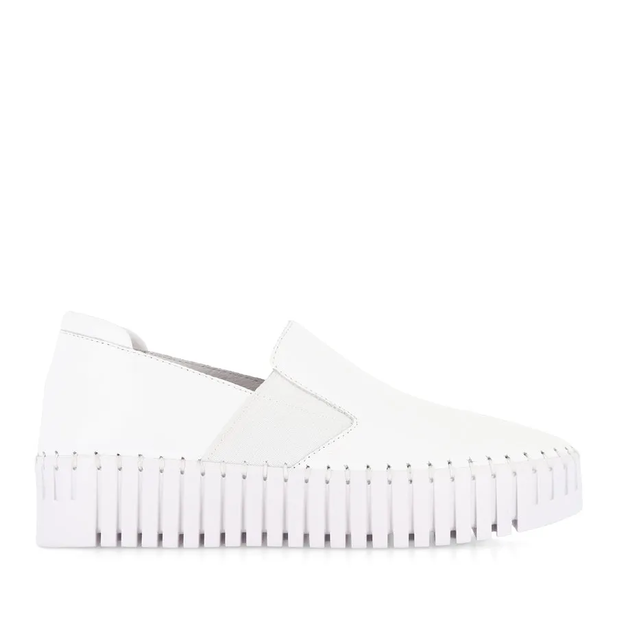 Smart Stylewear Athletic Vibe BECCA - WHITE LEATHER