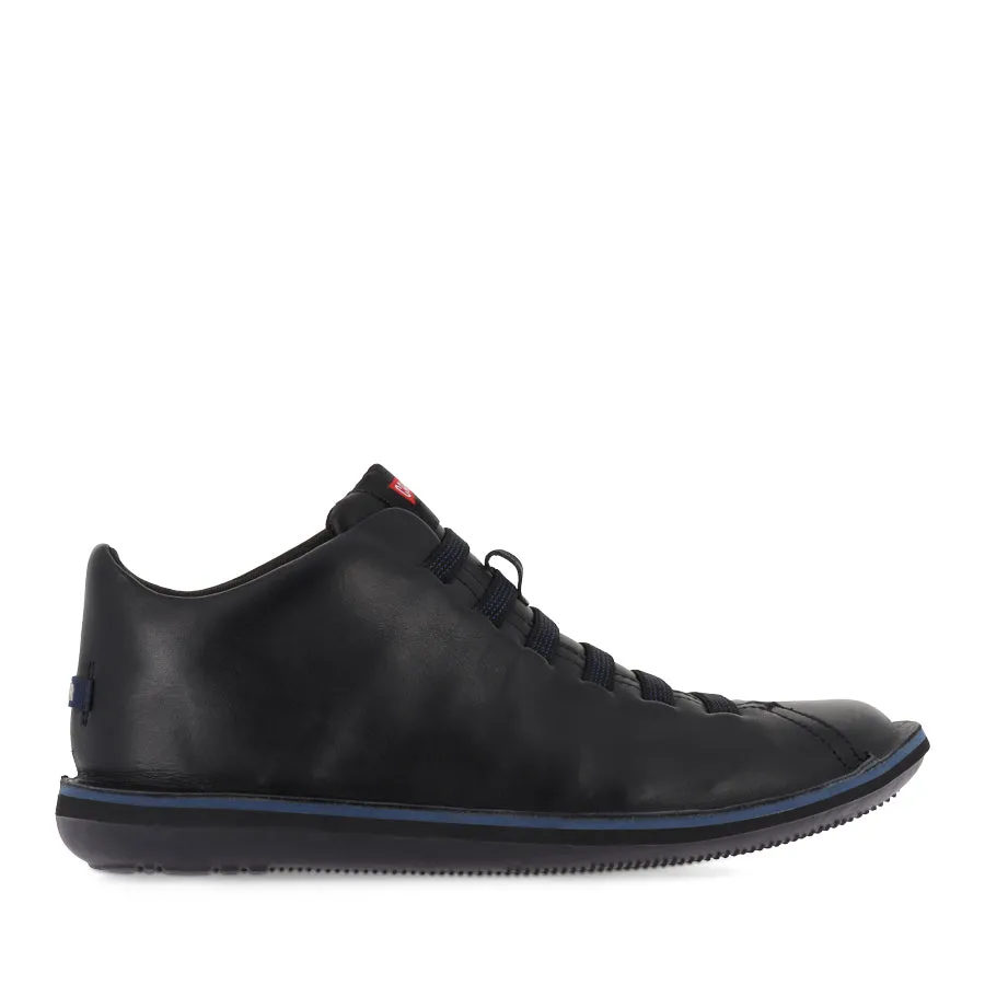 Low Profile Moisture wicking BEETLE 36678 - BLACK LEATHER