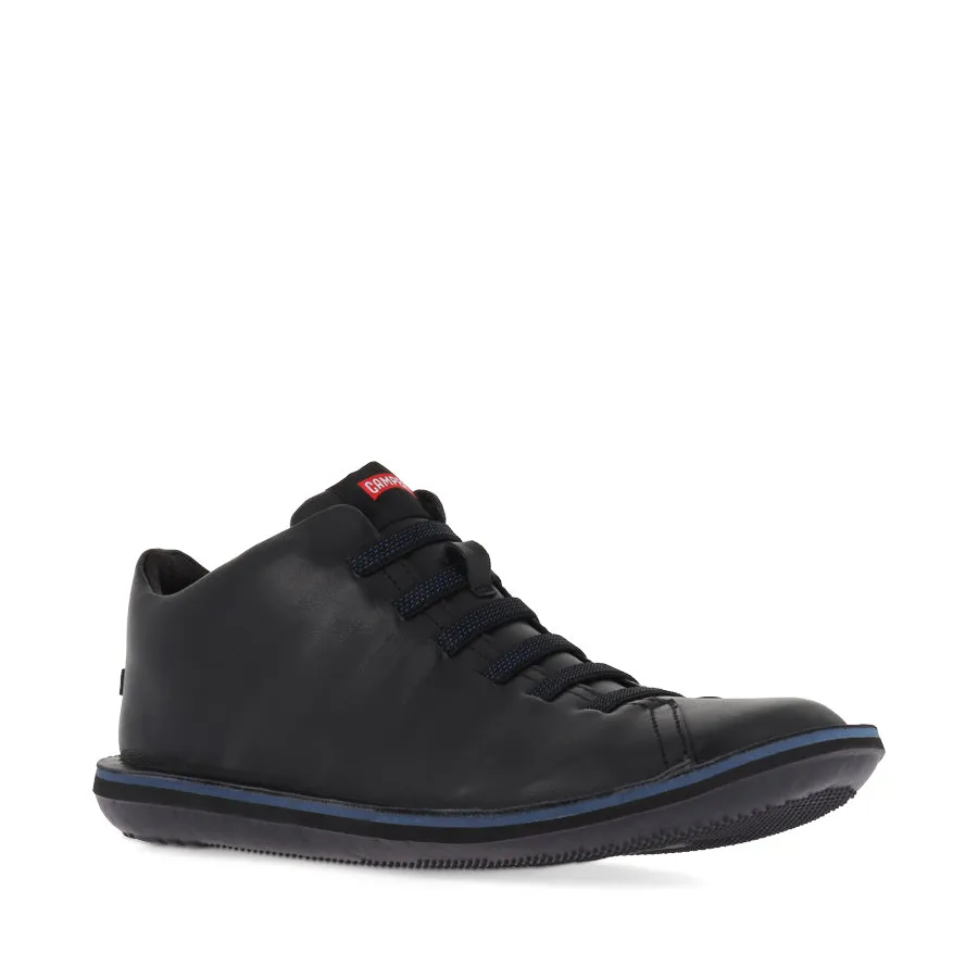 Non Slip Outsole BEETLE 36678 - BLACK LEATHER