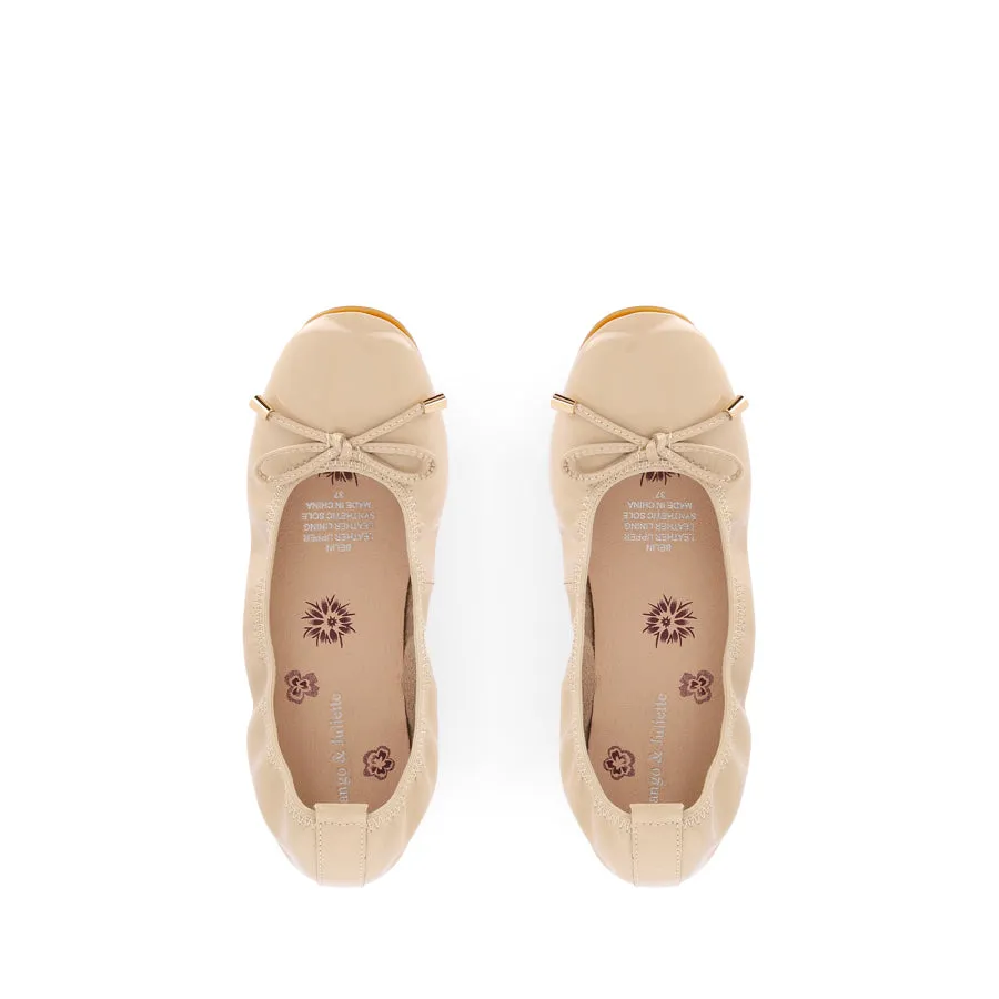 Cozy Padding Wave Glow BELIN - CAFE PATENT LEATHER