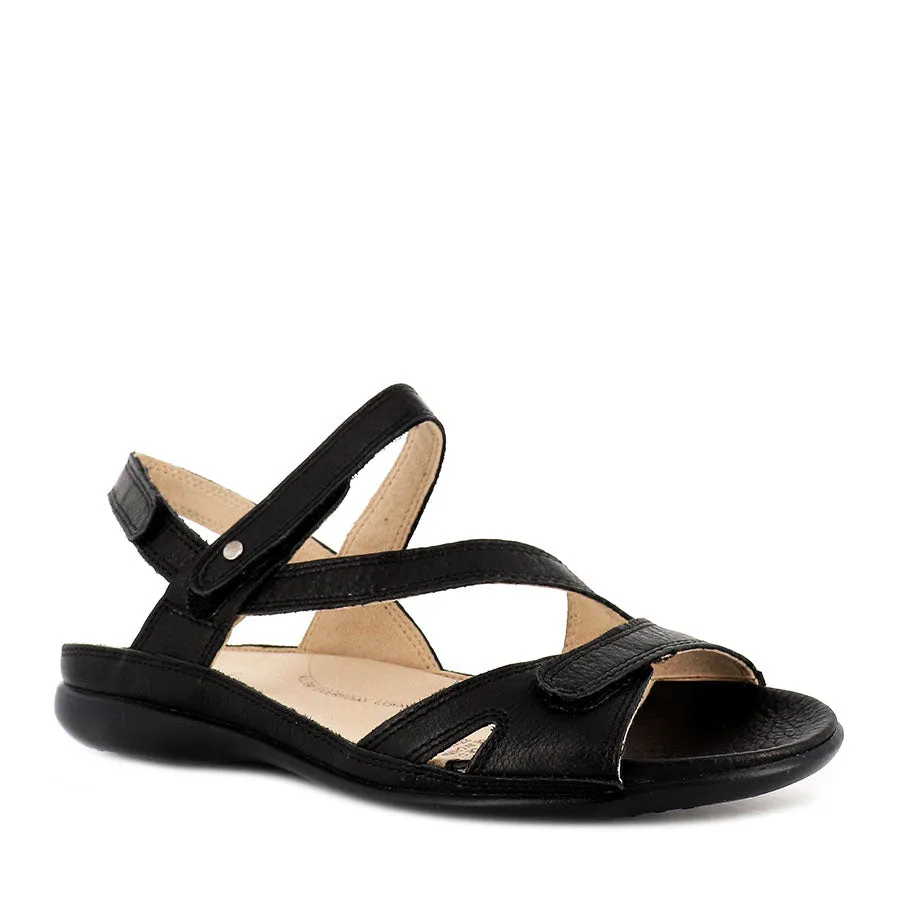 Universal Fit BELTA W - BLACK LEATHER