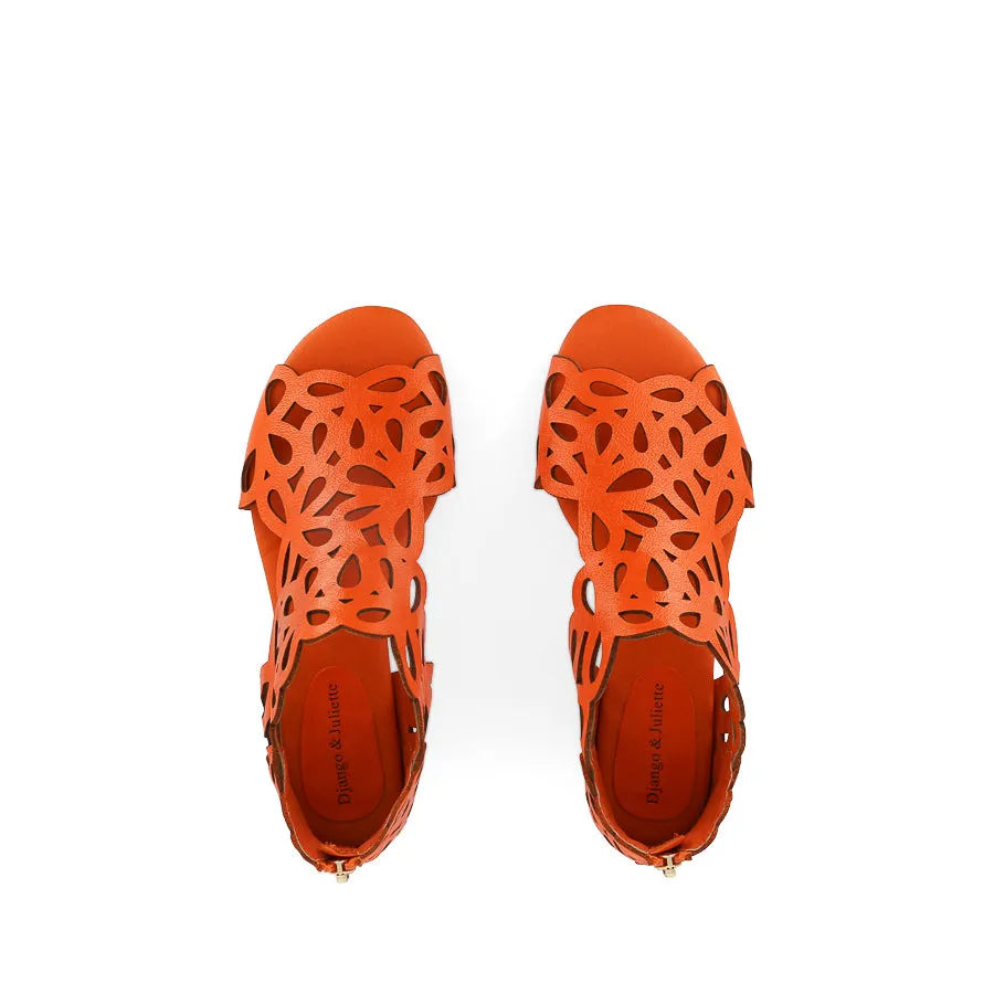 PIETRO - NEW ORANGE LEATHER Marina Mood
