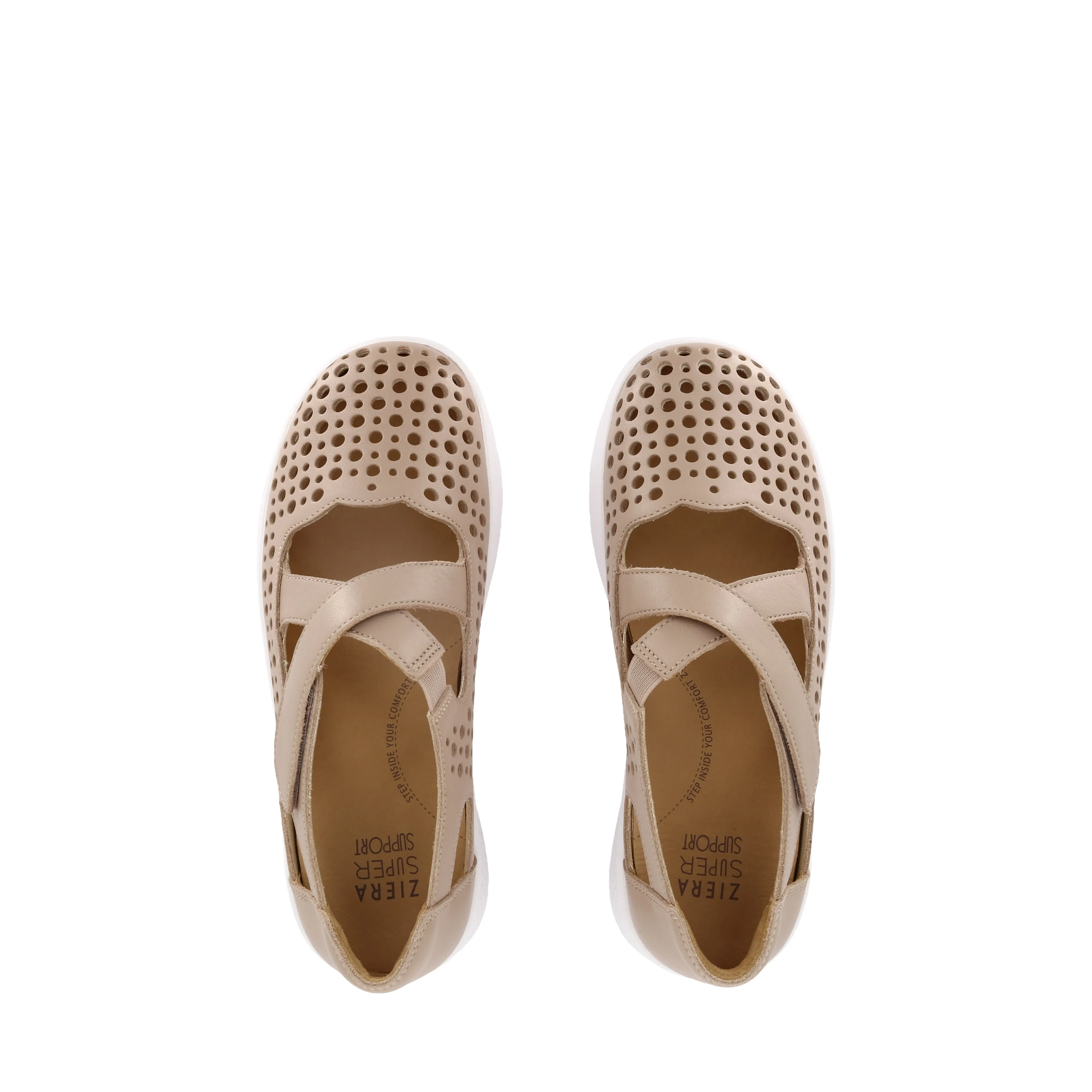 SACHET XF - BLUSH LEATHER Travel Friendly Footwear Hand Wash