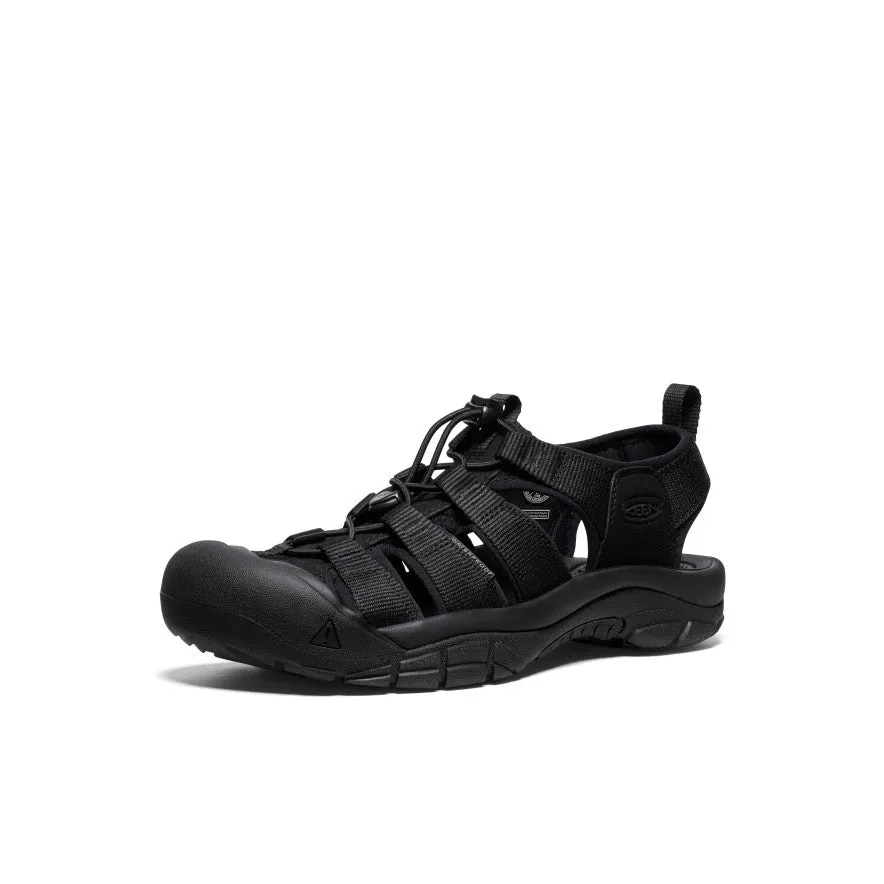 Men's Newport H2 Sandal  |  Triple Black tone