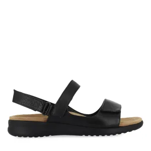 Fast Drying synthetic leather BENJI XW - BLACK BLACK LEATHER