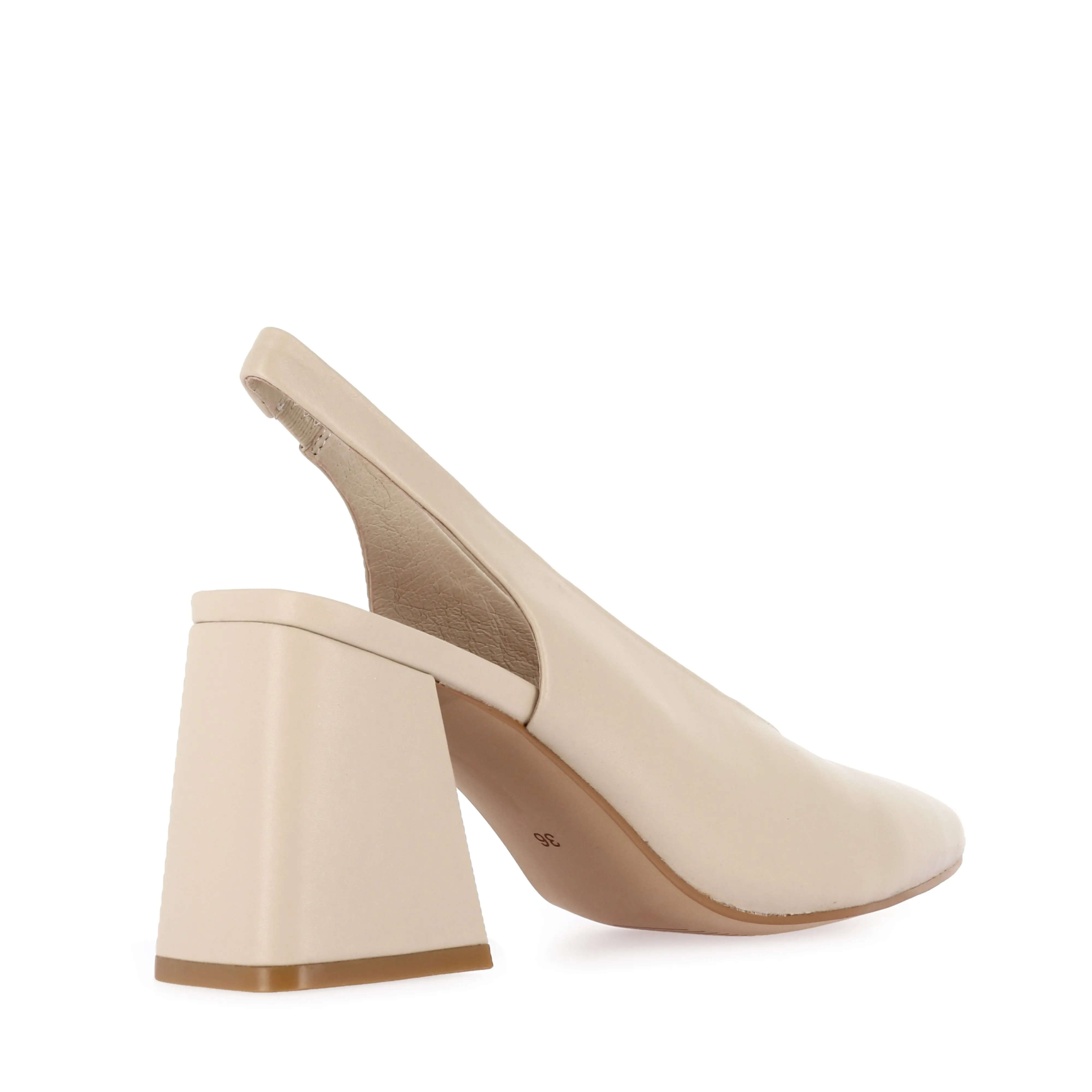 Easy Footwear Yoga Mood BEYAH - NUDE LEATHER