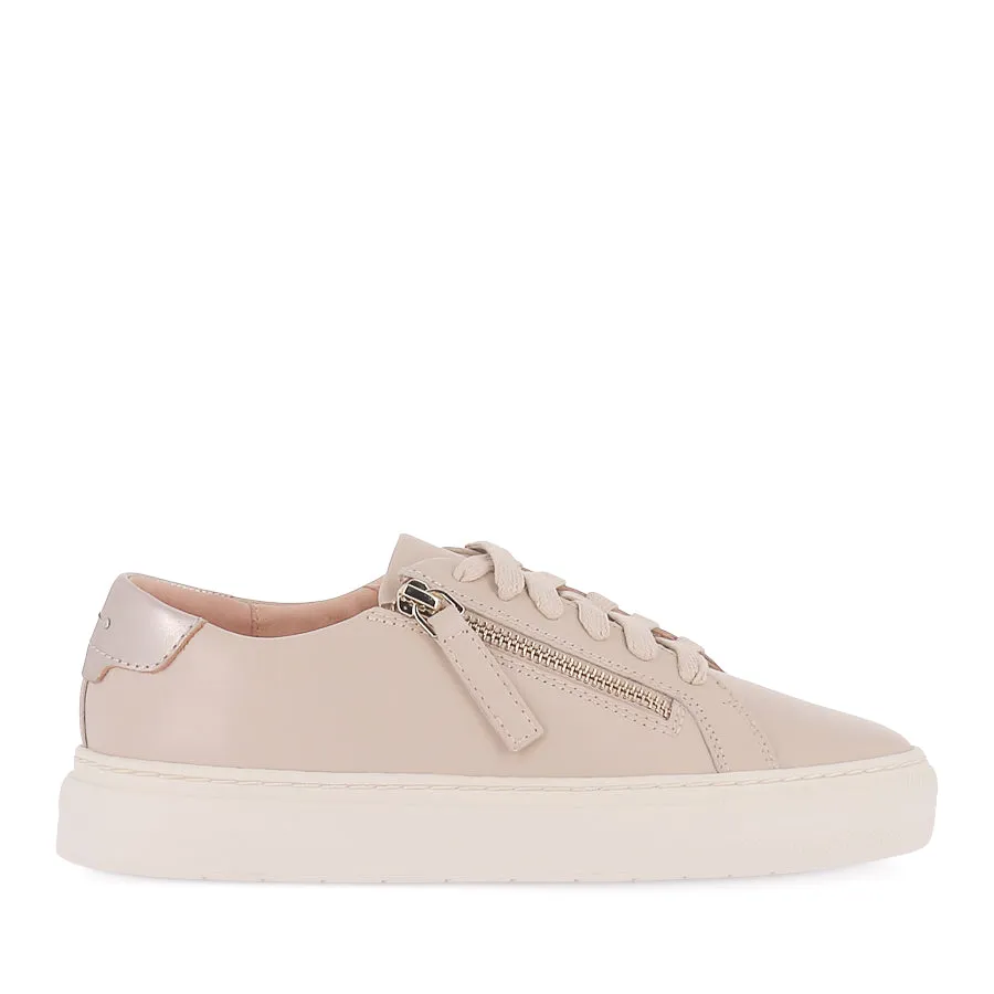 BILLIE - ECRU LEATHER Light   Reflective Ultra Compression EVA
