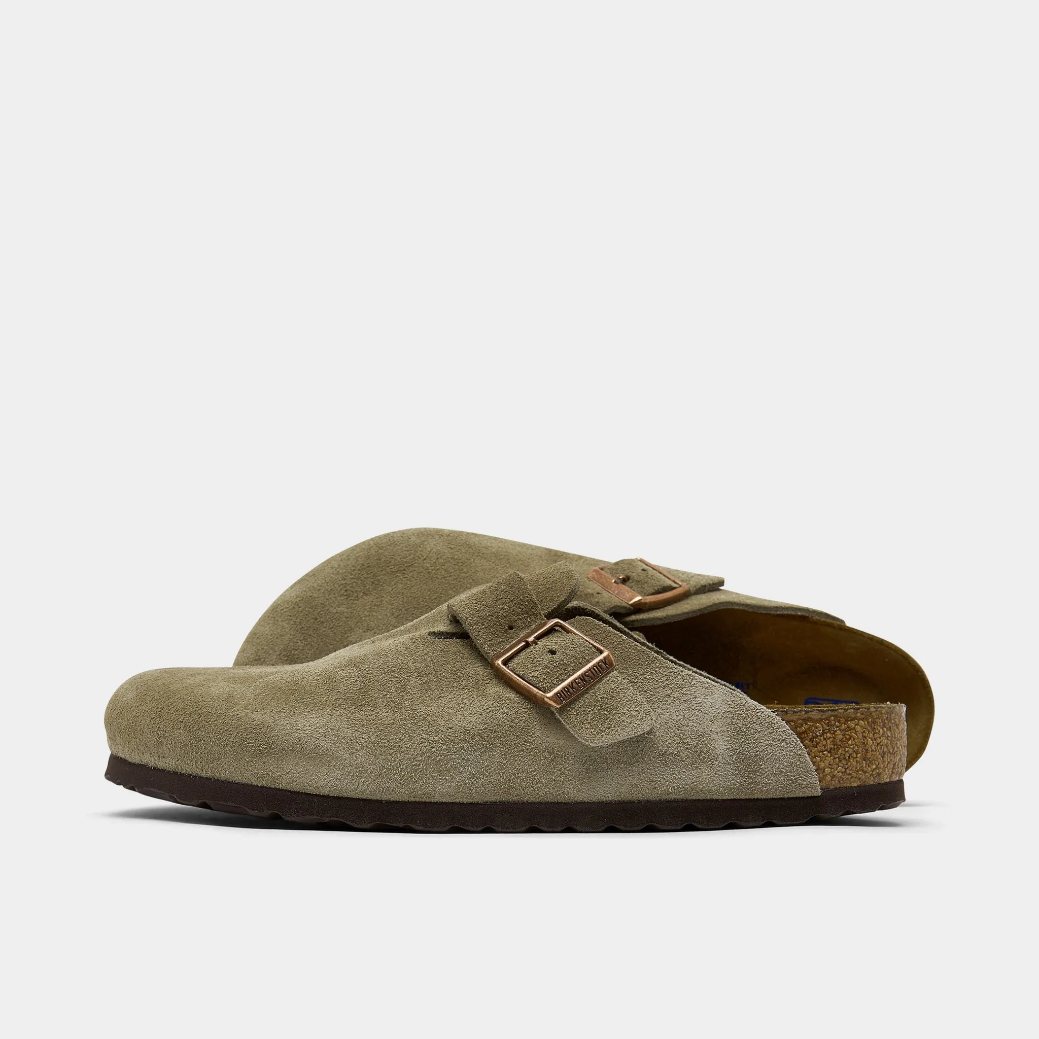 Birkenstock Boston Soft Footbed / Taupe Fitted Design