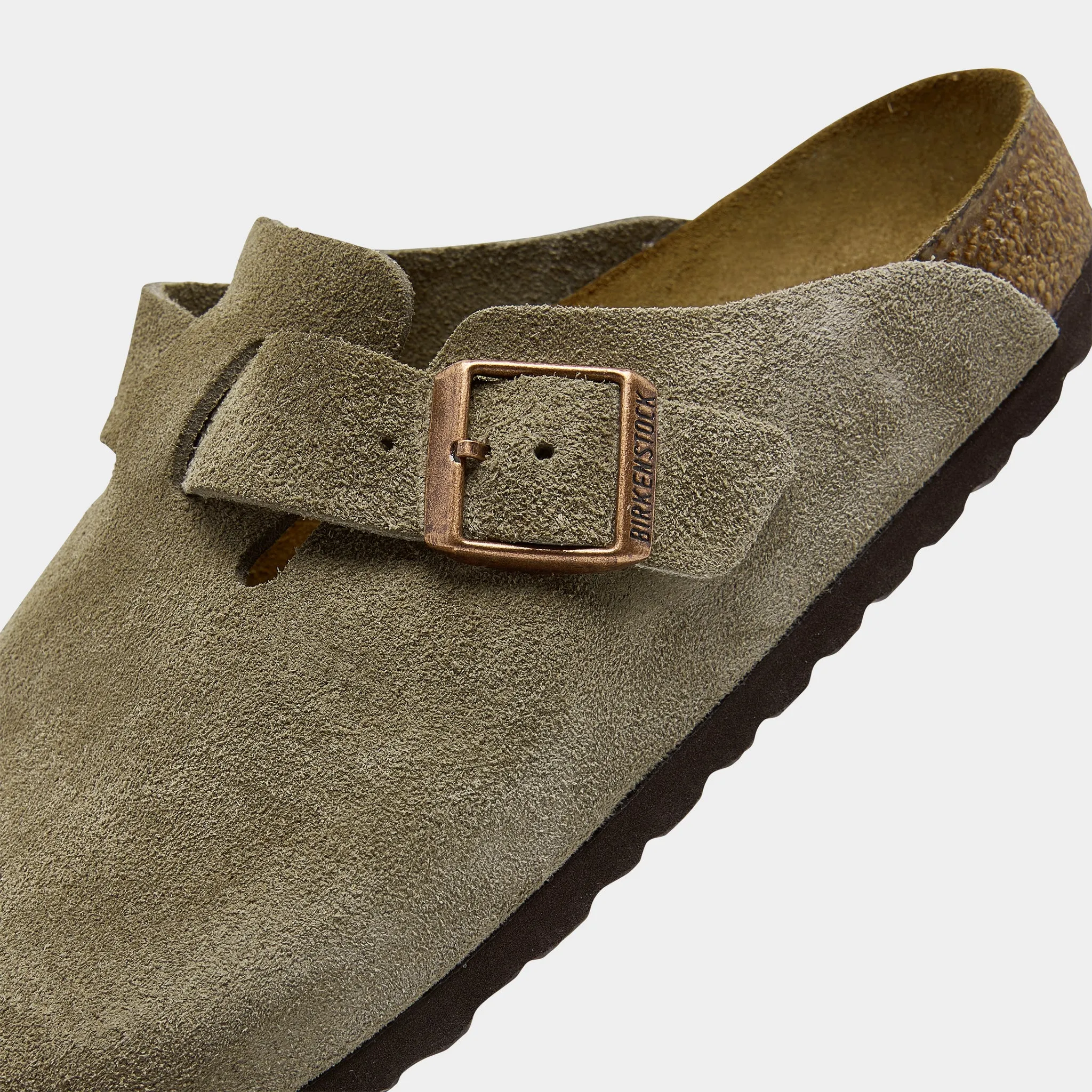 Birkenstock Boston Soft Footbed / Taupe Wedding least summer