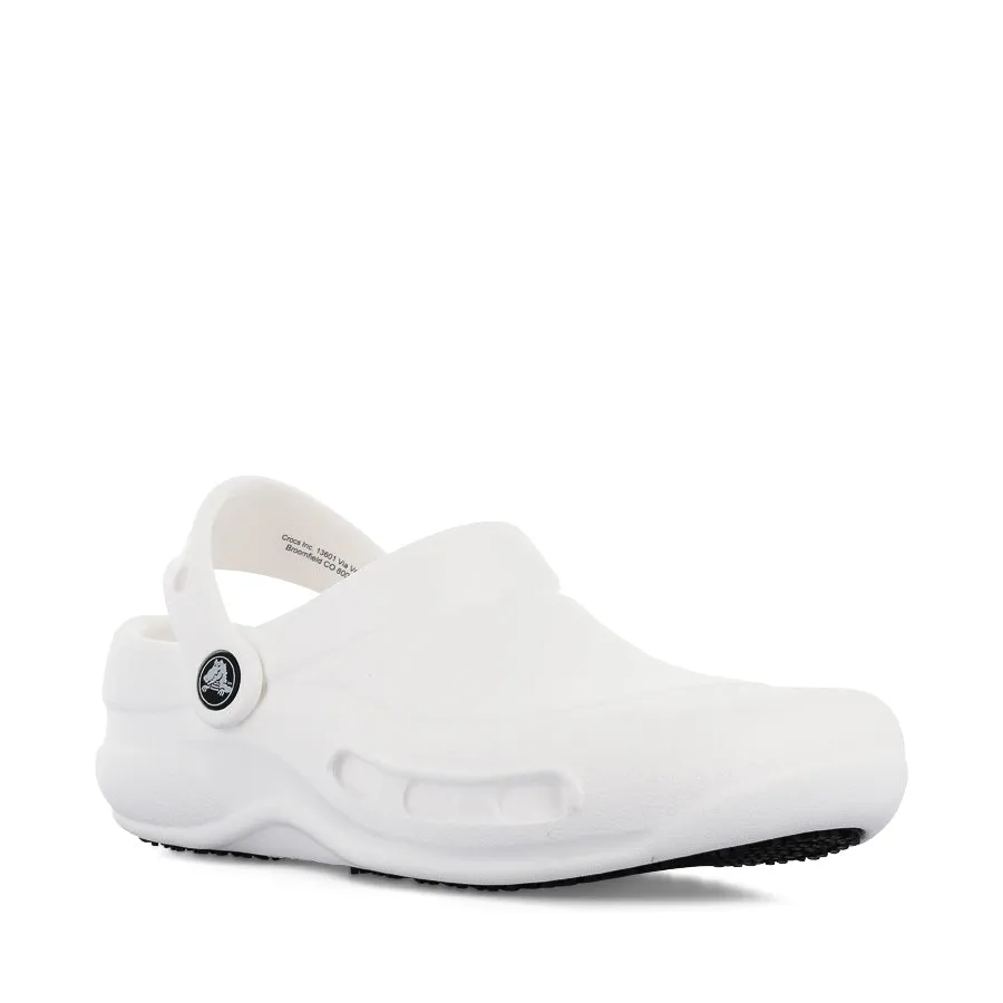 BISTRO CLOG - WHITE Comfortable And Lightweight
