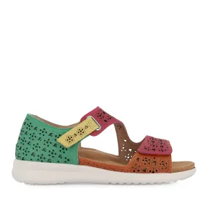 casual wear shoes Lite Wear BIZZA XW - BRIGHT MULTI LEATHER