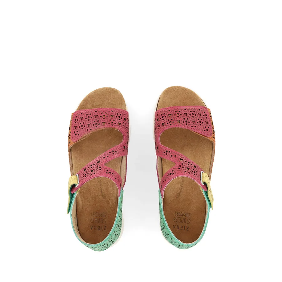 BIZZA XW - BRIGHT MULTI LEATHER City Style Customizable