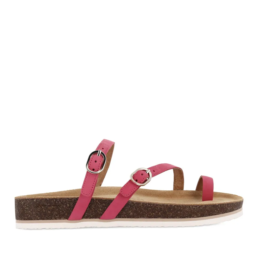 Quick Drying Breathable Construction BLAKE - HOT PINK NUBUCK