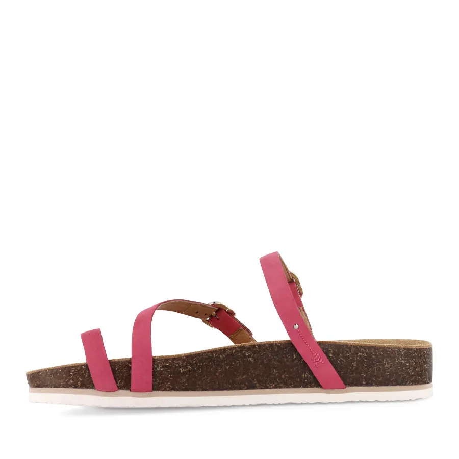 Relax Step BLAKE - HOT PINK NUBUCK