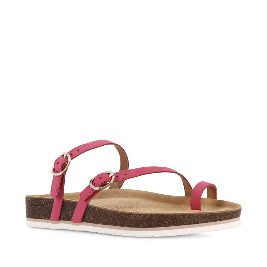 BLAKE - HOT PINK NUBUCK Adjustable