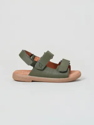 Solar Infant Strap Sandal Khaki Casual Style Sunny Day