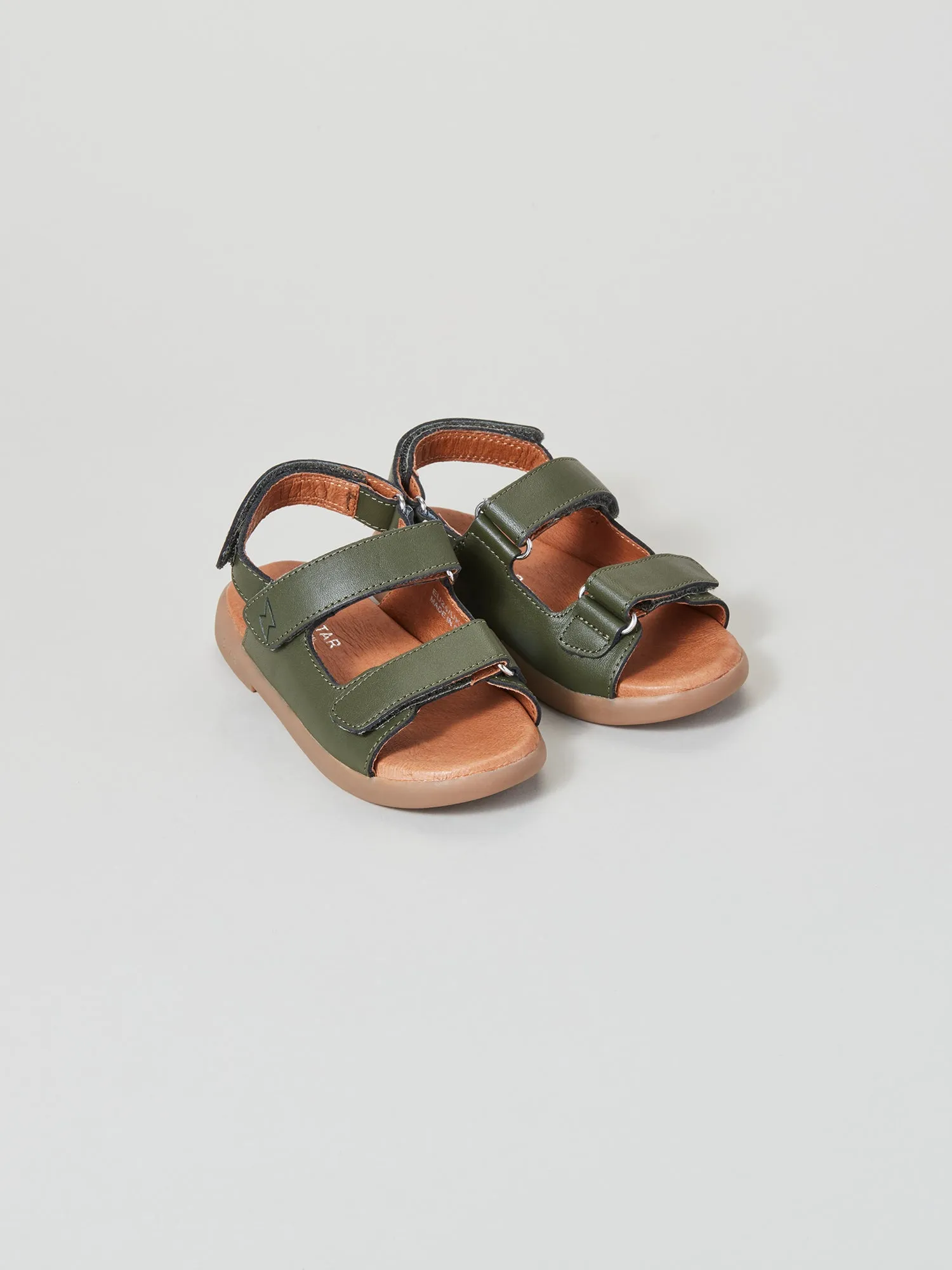 Everyday Look Social Walk Solar Infant Strap Sandal Khaki
