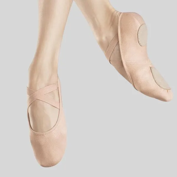 BLOCH INFINITY STRETCH CANVAS BALLET SLIPPER - ADULT #S0220L machine - washability - level Vibrant Design