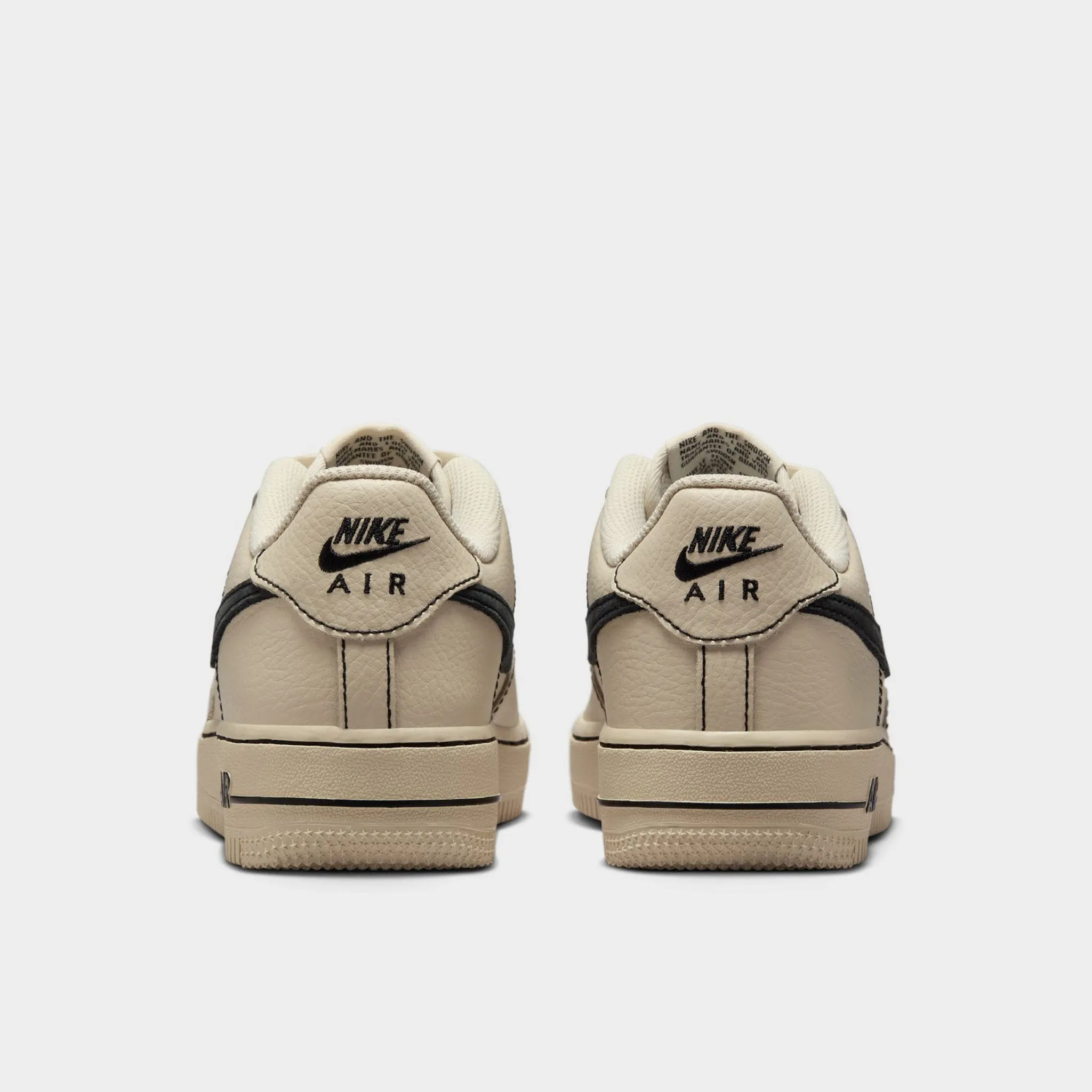 Secure Traction Nike Air Force 1 LV8 4 GS Light Khaki / Black