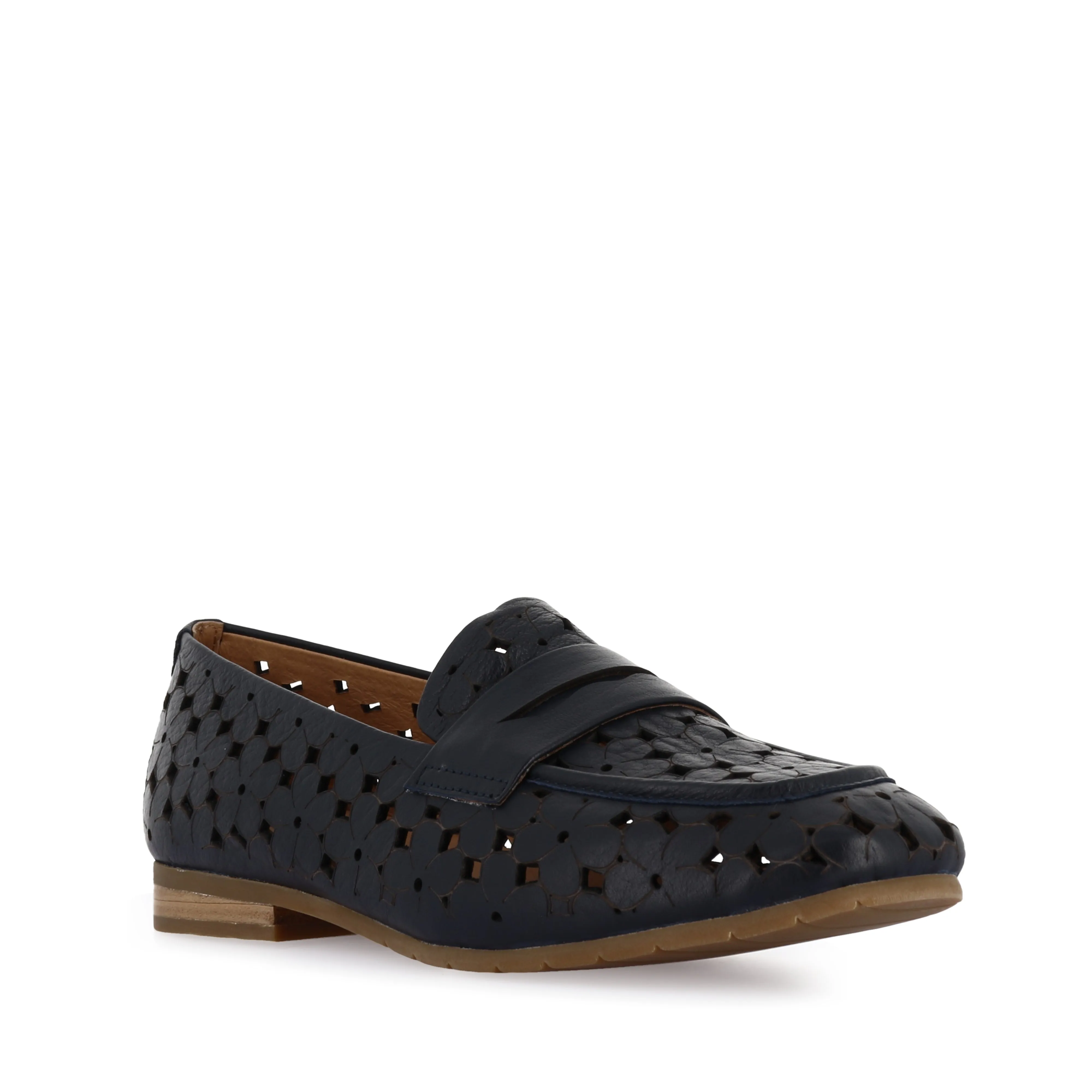 Wood Lane Soft Steps MADISH - NAVY LEATHER