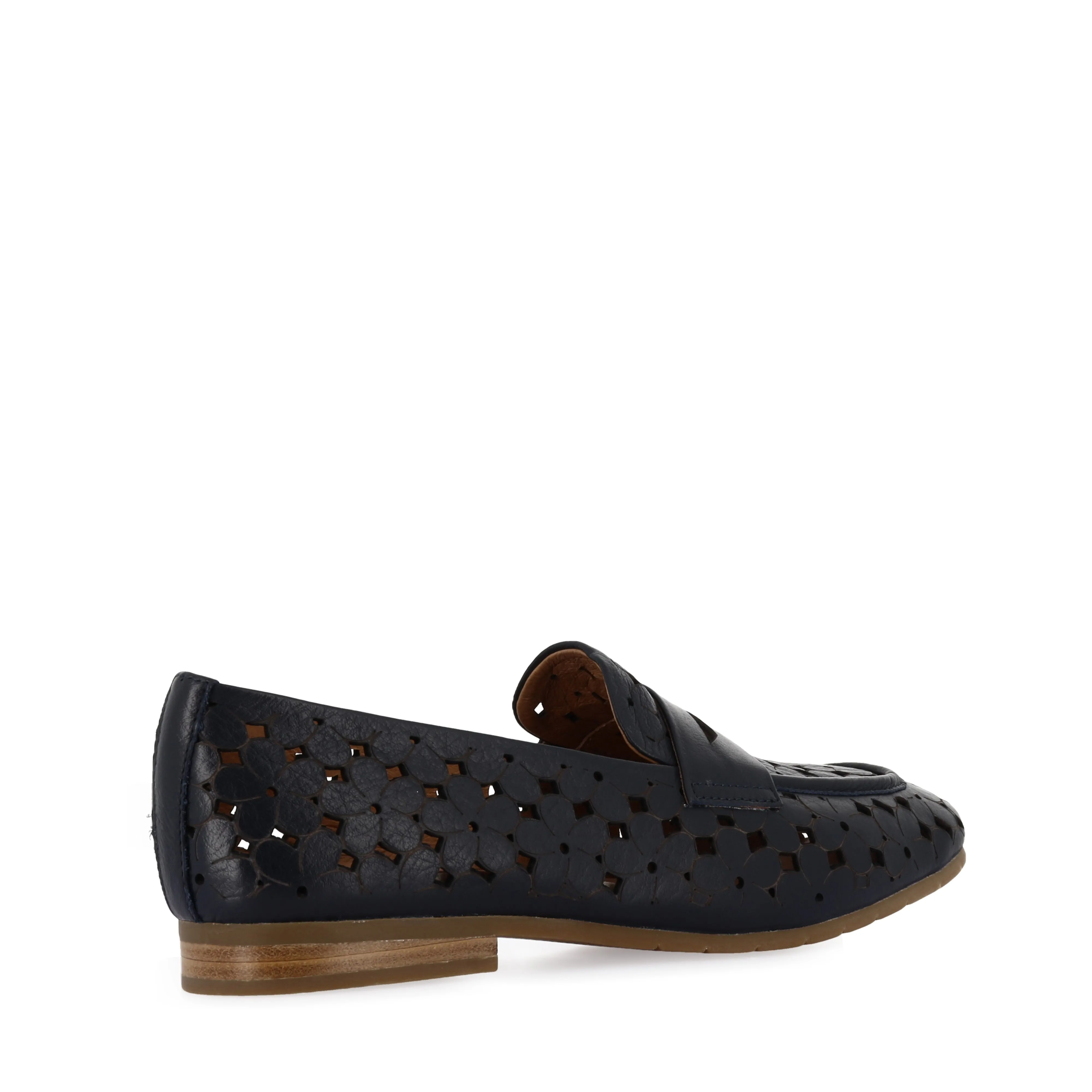 MADISH - NAVY LEATHER Driving Moccasins