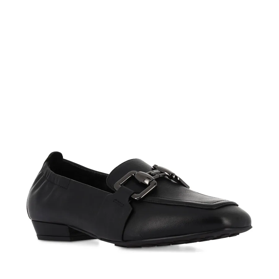 BORGE - BLACK LEATHER Harbor View Premium Comfort