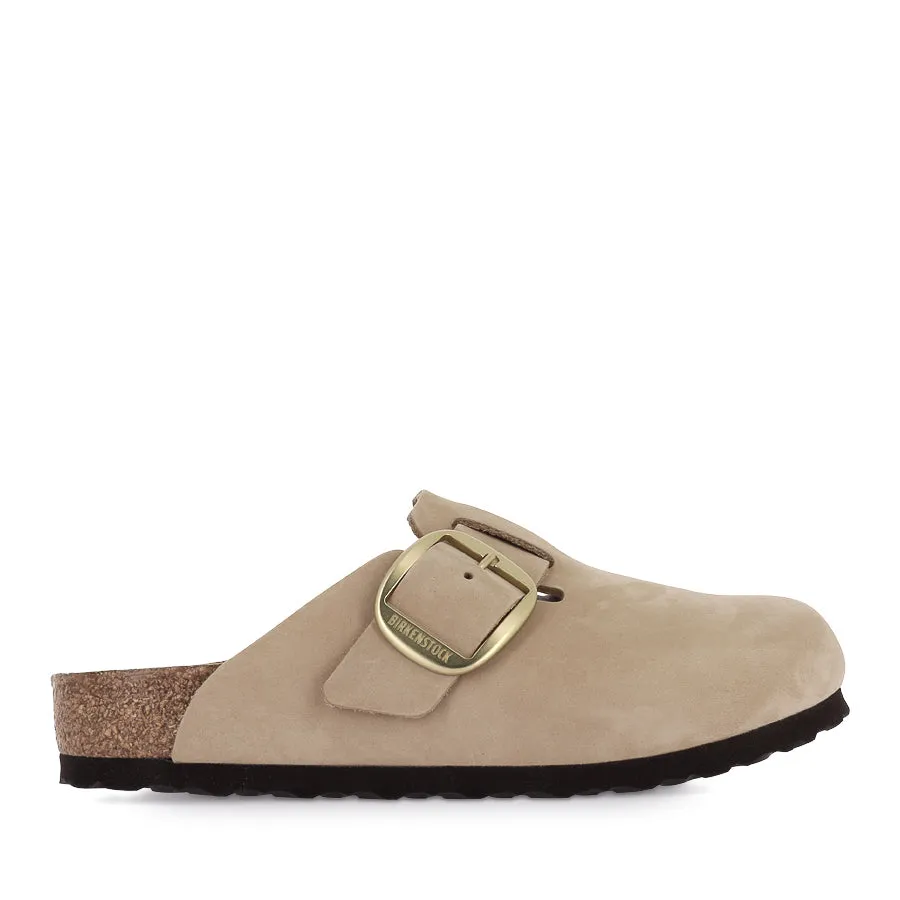 BOSTON BIG BUCKLE SEASONAL - SANDCASTLE NUBUCK Easygoing Comfort