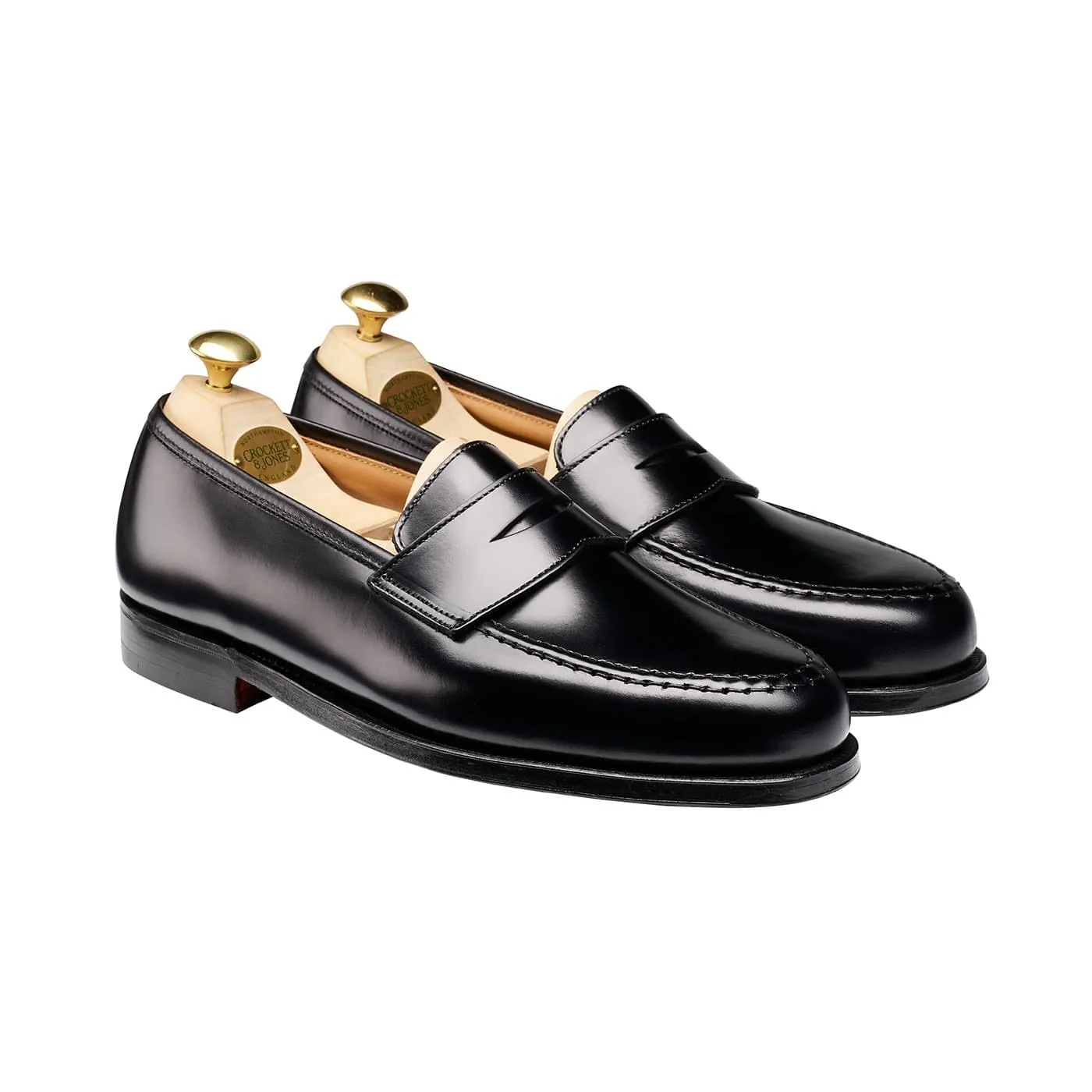 Boston Black Cavalry Calf Interview Attire Comfortable Slip-on Fit
