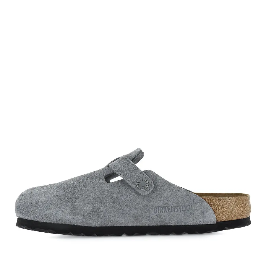 BOSTON SUEDE SFB - BASALT GREY Lightweight Design Breathable Flats
