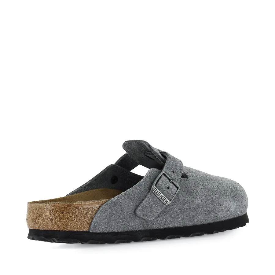 Lightweight Outsole Shop Tour BOSTON SUEDE SFB - BASALT GREY