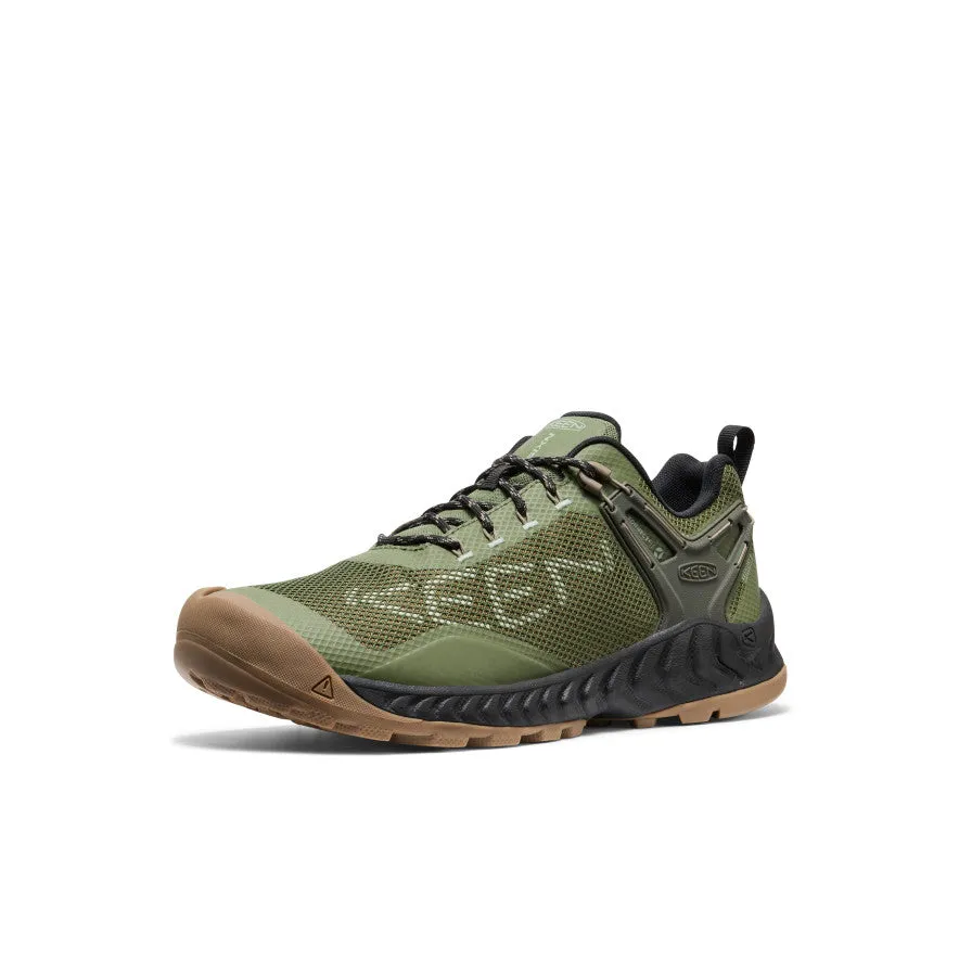 toddlers' sizes Men's NXIS EVO Waterproof Shoe  |  Bronze Green/Brindle