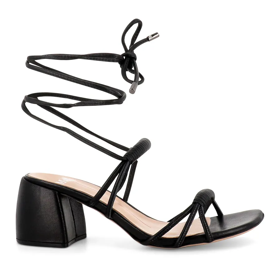 Flower Field Outdoor shoes BRAY - BLACK LEATHER