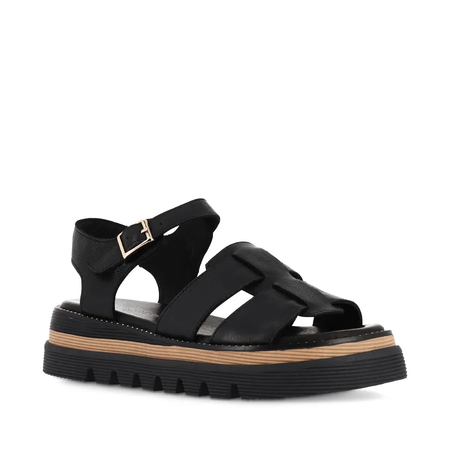 SIMM - BLACK LEATHER Urban Walk