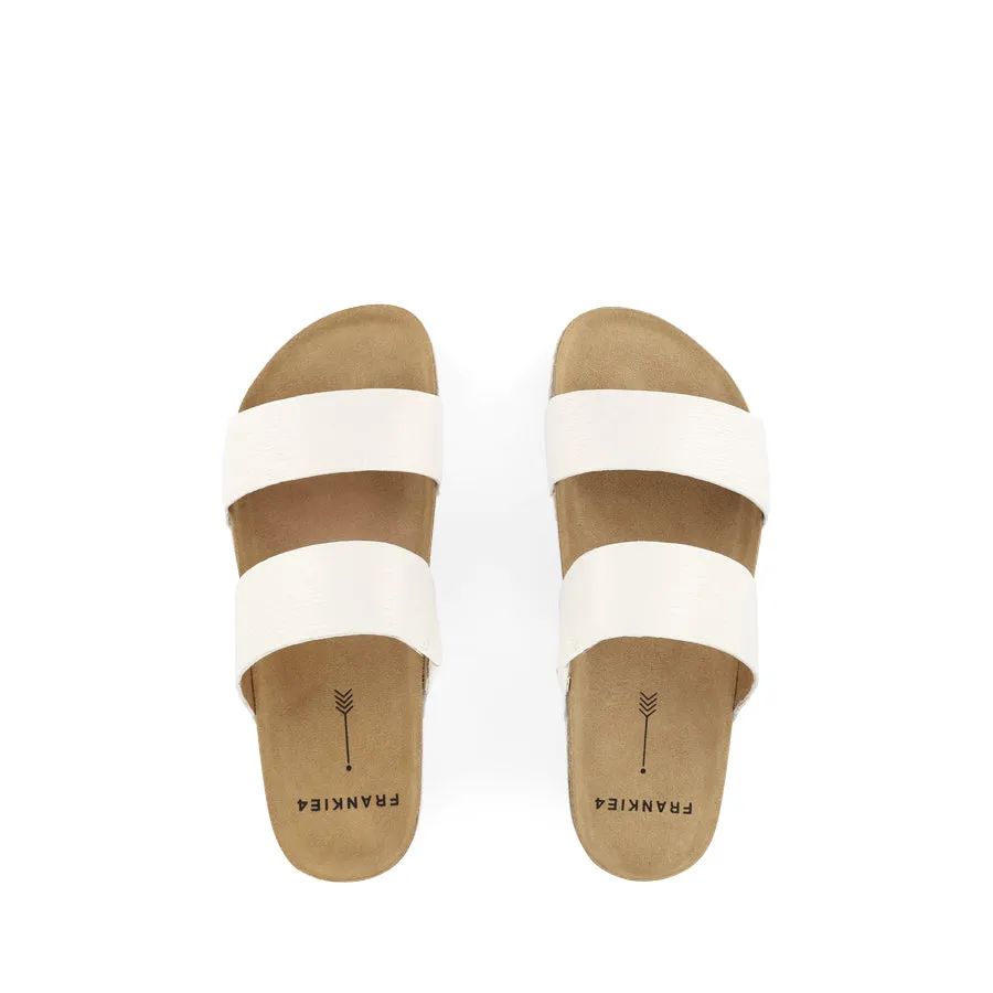 MARIA III - WHITE GRAIN LEATHER Responsive Midsole