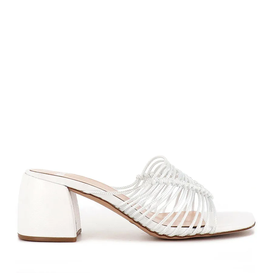 BALEE - WHITE ROPE LEATHER Supportive