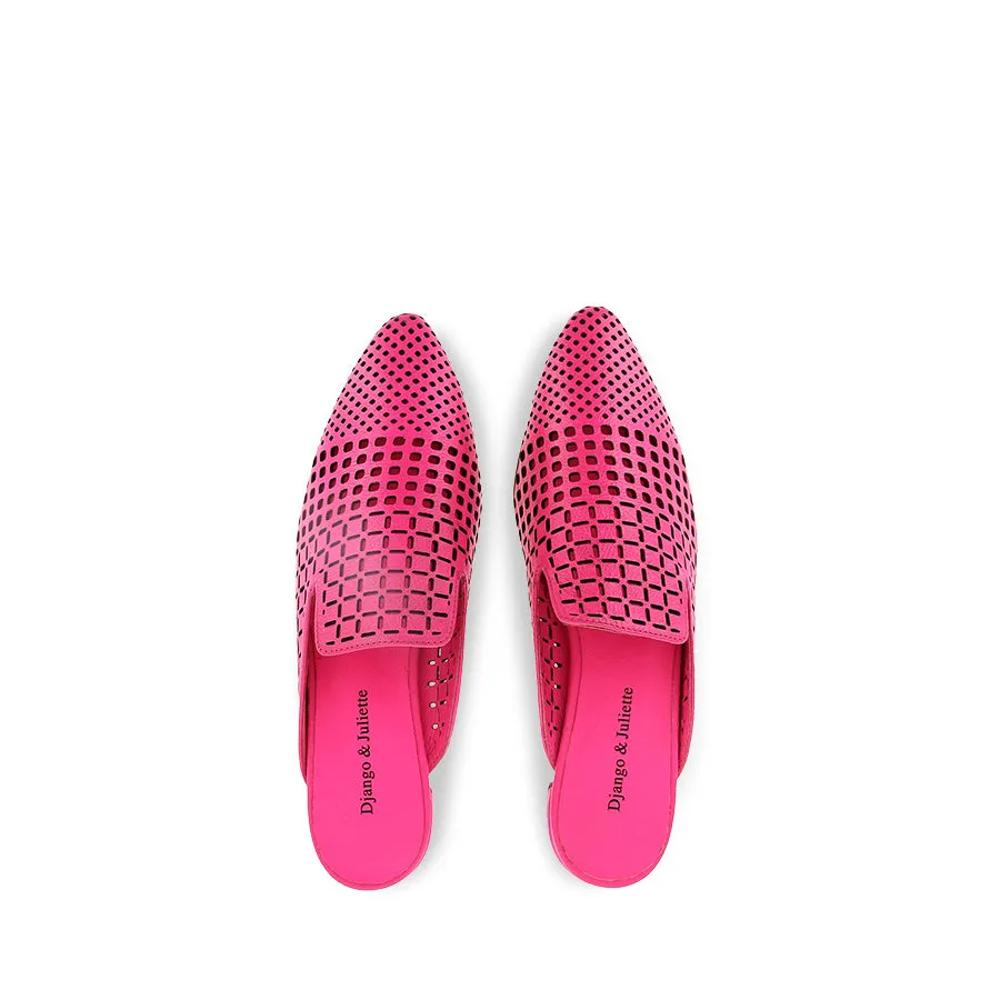 Outfit Walk FLAN - HOT PINK LEATHER