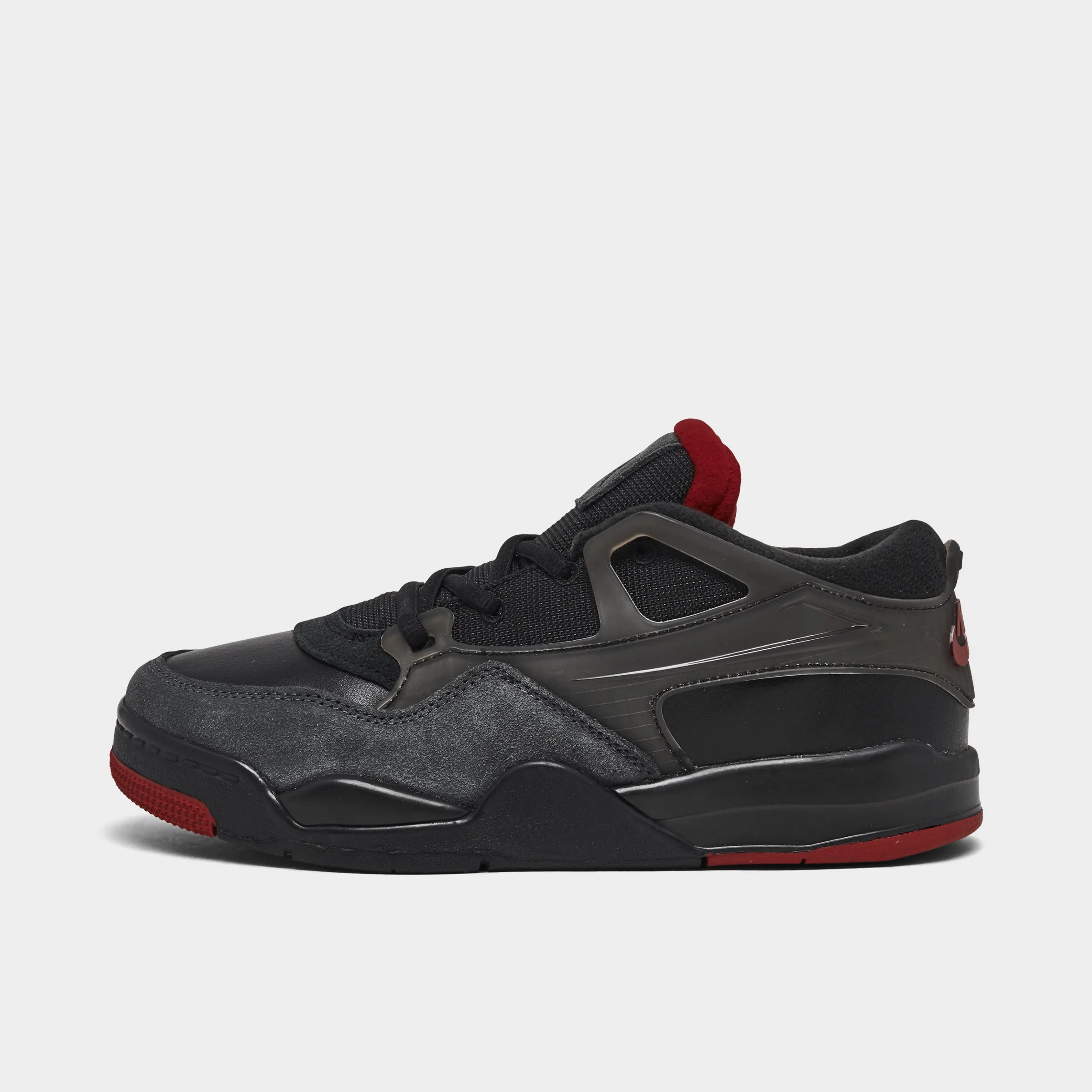 Jordan 4RM PS Black / Varsity Red - Anthracite Ventilated Midfoot