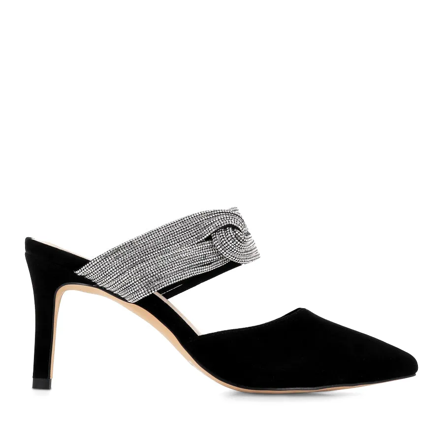 Hope Glow Mid Top BARLETTA - BLACK SUEDE