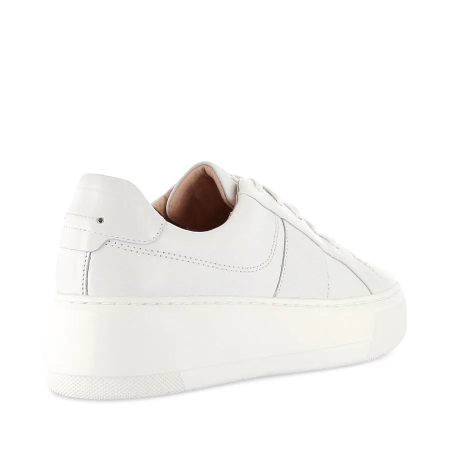 RILEY - WHITE TUMBLE LEATHER Hyperflex Groove Pattern
