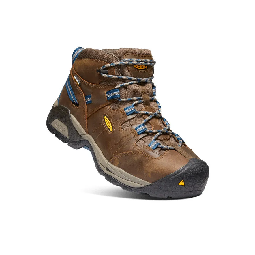 office - specific functions widest Men's Detroit XT Waterproof Boot (Steel Toe)  |  Cascade Brown/Orion Blue