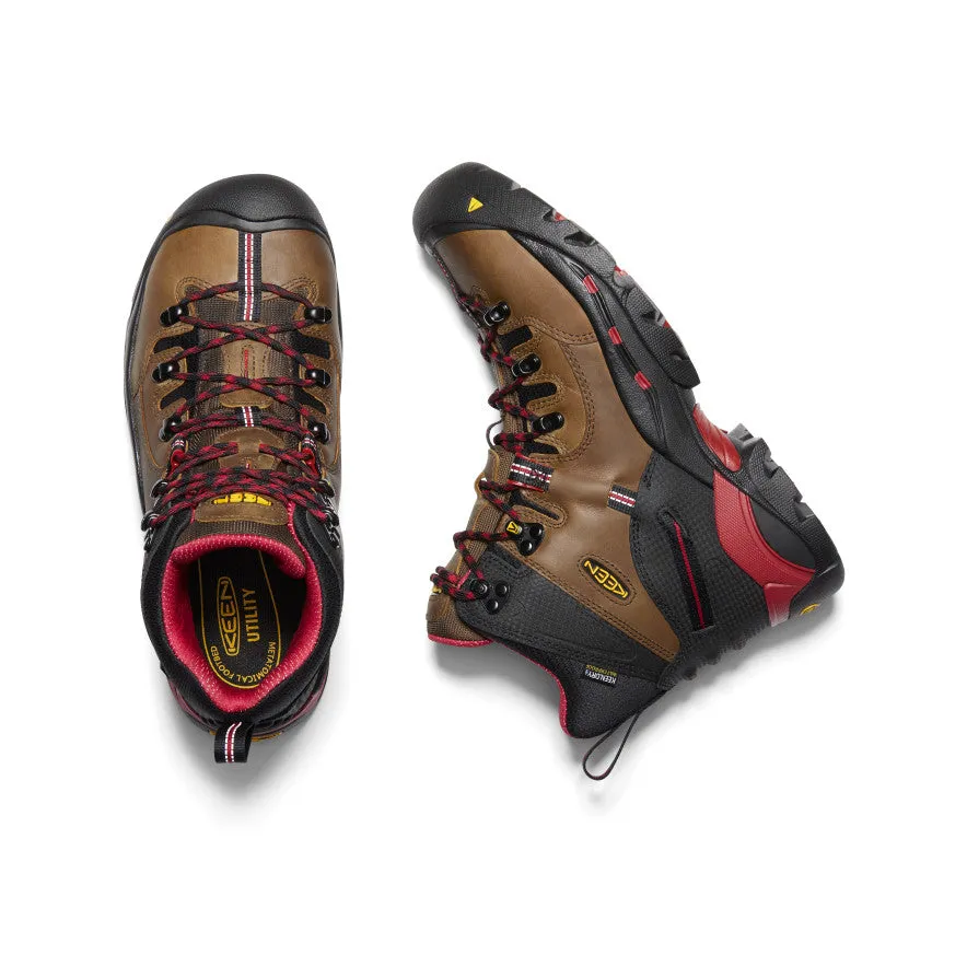 lace - up Men's Pittsburgh 6" Waterproof Boot (Steel Toe)  |  Bison