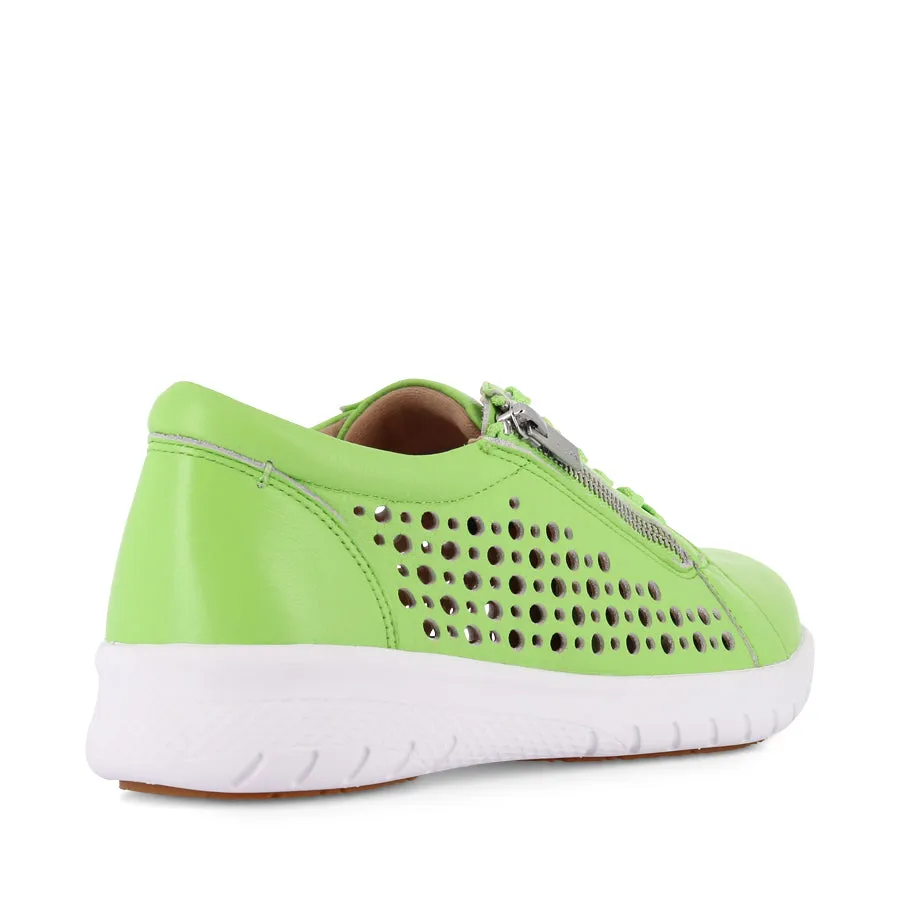 Odor control SHOVO XF - LIGHT LIME LEATHER