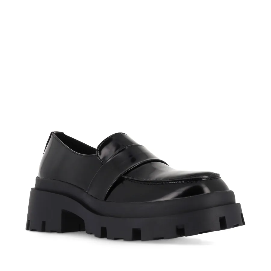 PEPI - BLACK SEMI PATENT Trail Lane
