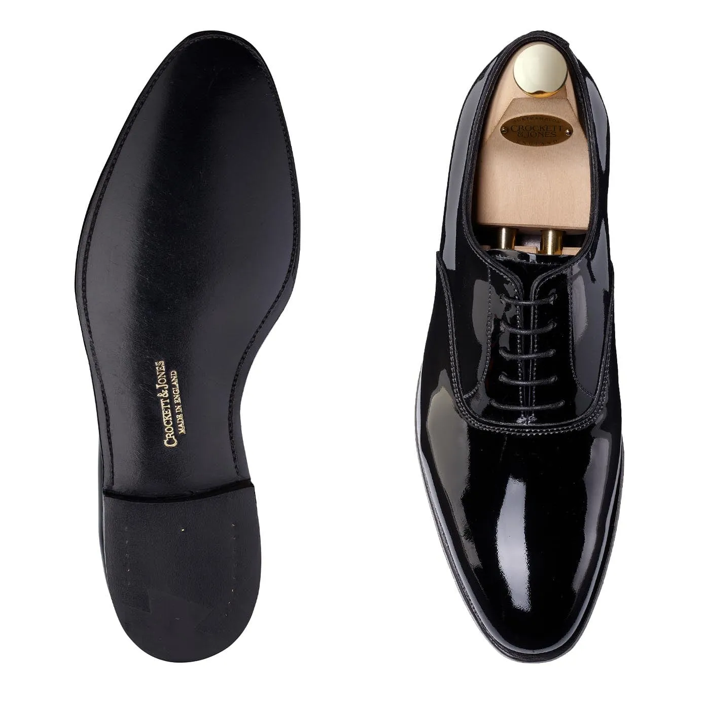 Comfortable Insole Overton Black Patent