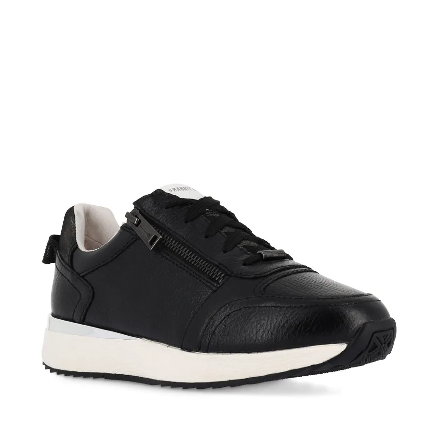 Air Channels Dynamic flex BROOKLYN III - BLACK STEEL LEATHER
